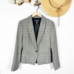 Brooks Brothers Loro Piana Stellita Fit Micro Dot Women's Wool Blazer Size 4